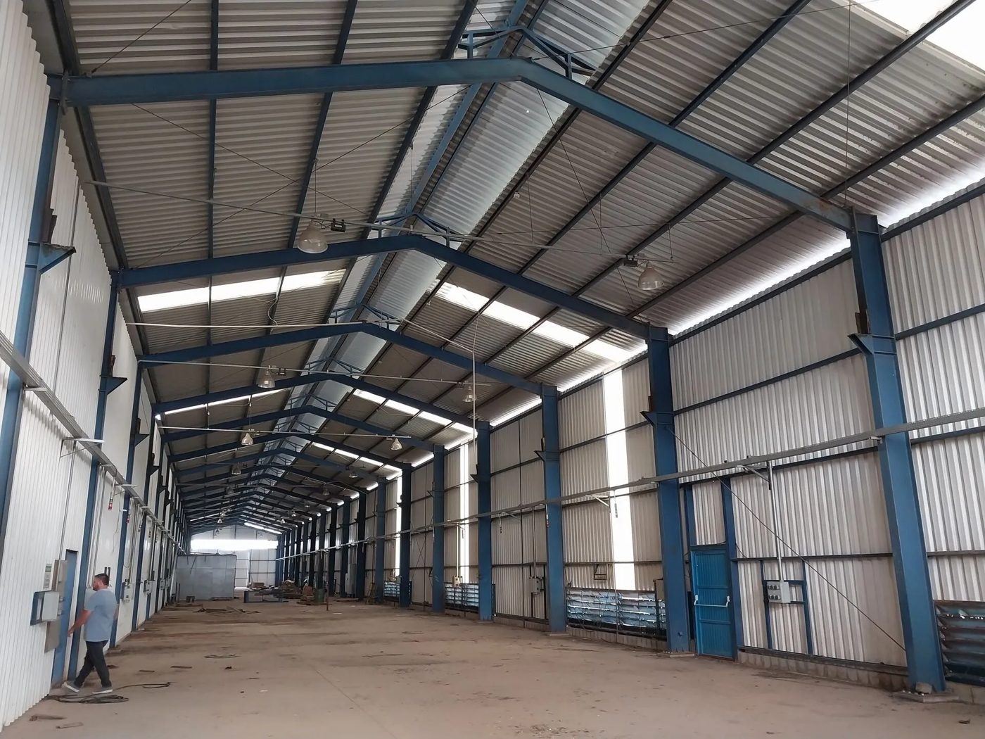 Factory and production shed